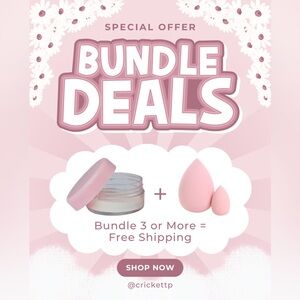 Limited Time Special! Bundle = Free Shipping!